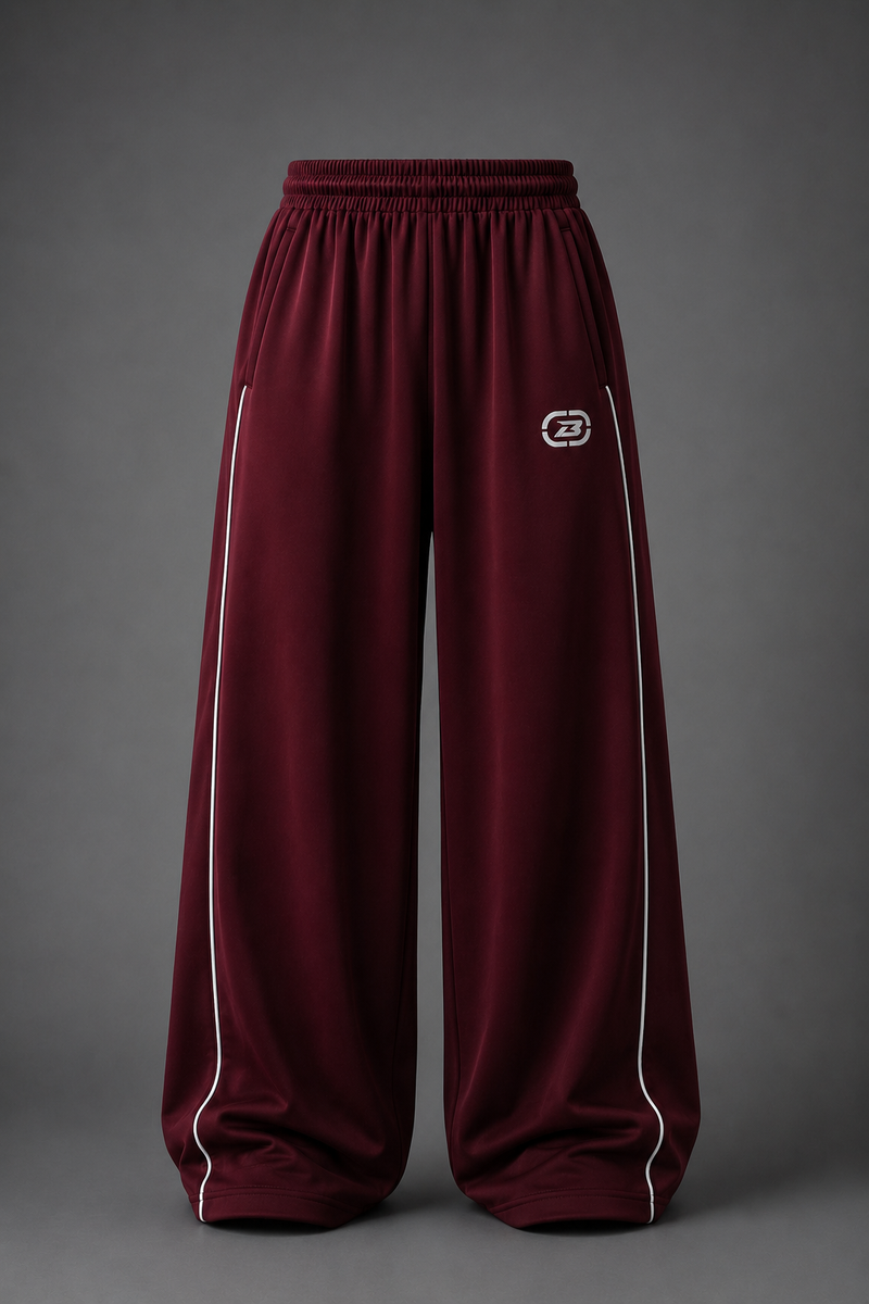 Maroon Pulse Trackpant